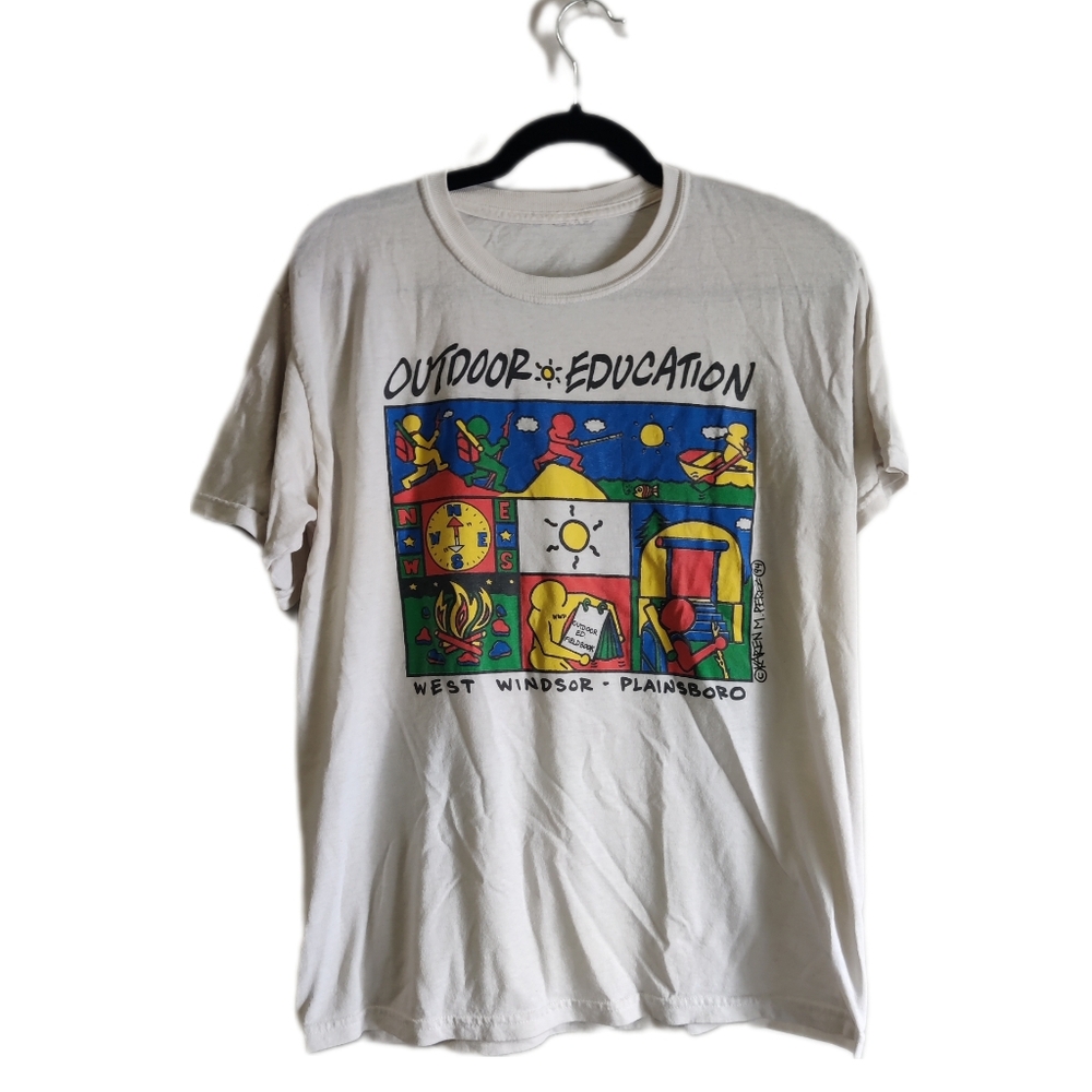 Karen M. Perez 1994 Vintage Outdoor Education Shirt - Picture 1 of 6